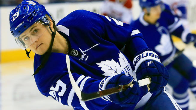 Toronto Maple Leafs skadet i en bilulykke